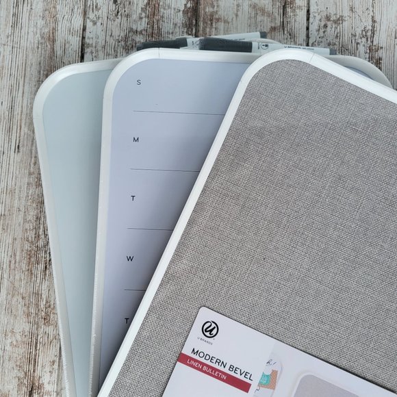 3 Set of Dry erase , Dry erase weekly and Linen push pin boards - Picture 1 of 5